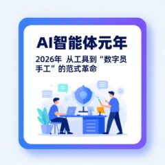 AI智能体元年：2026年从工具到”数字员工”的范式革命