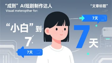 从”小白”到”AI短剧制作达人”的7天成长路径