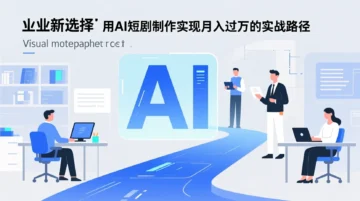 职场人副业新选择：用AI短剧制作实现月入过万的实战路径