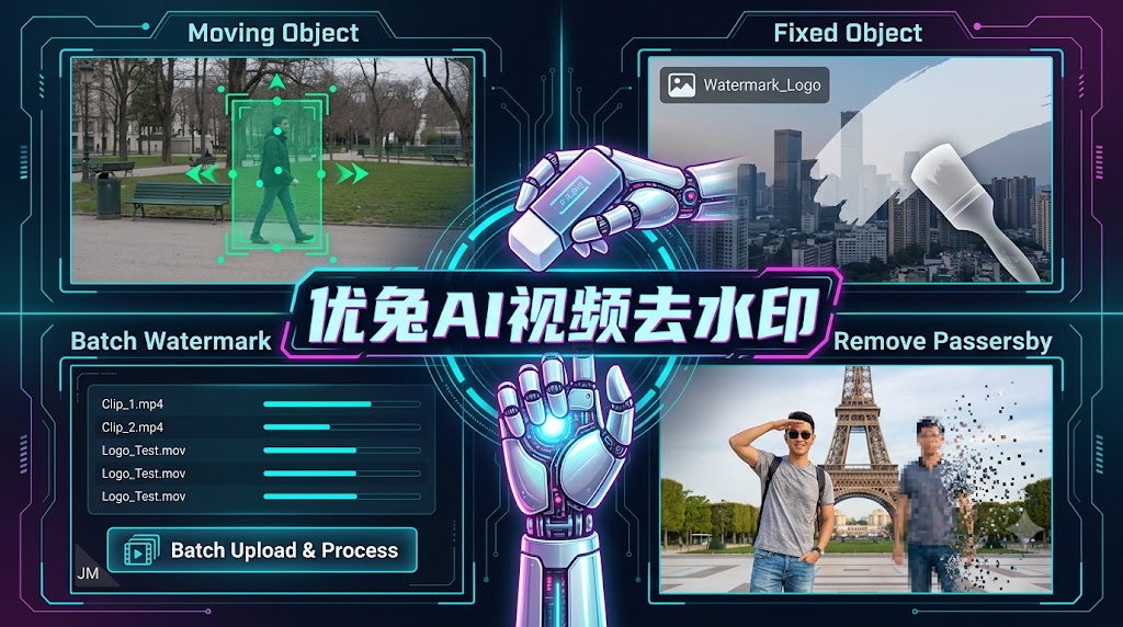 优兔AI视频去水印