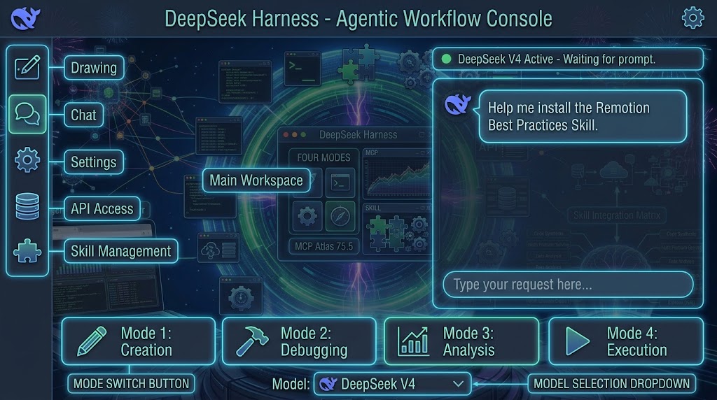 DeepSeek Harness-模型、插件与Agent预设