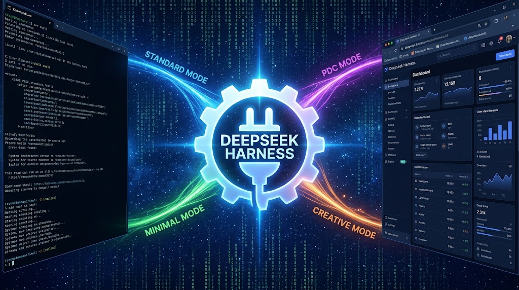 Deepseek Harness安装使用及新手入门视频教程